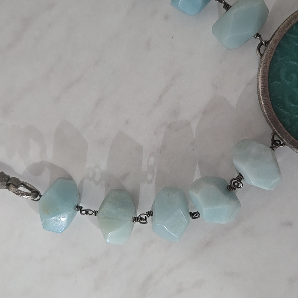 Silpada Elegant Blue Pendant Necklace - 18" Pre-owned - Picture 3 of 5